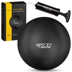 4FIZJO Piłka do pilatesu i rehabilitacji 22 cm czarna Sale