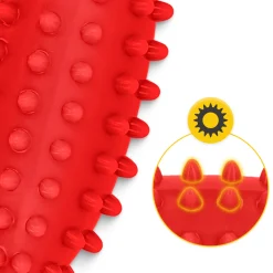 4FIZJO Piłka fasolka sensoryczna do masażu czerwona Hot