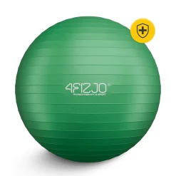 4FIZJO Piłka gimnastyczna dmuchana 75 cm zielona Online