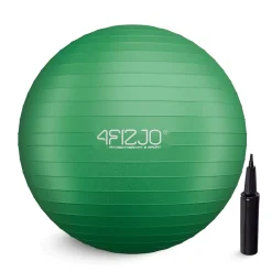 4FIZJO Piłka gimnastyczna dmuchana 75 cm zielona Online