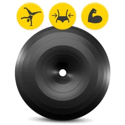 4FIZJO Piłka gimnastyczna DONUT AIR BALL czarna Online