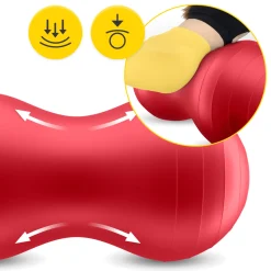 4FIZJO Piłka gimnastyczna PEANUT AIR BALL czerwona Sale