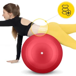 4FIZJO Piłka gimnastyczna PEANUT AIR BALL czerwona Sale