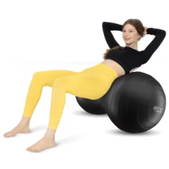 4FIZJO Piłka gimnastyczna PEANUT AIR BALL czarna