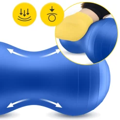 4FIZJO Piłka gimnastyczna PEANUT AIR BALL niebieska New