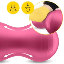 4FIZJO Piłka gimnastyczna PEANUT AIR BALL różowa Online