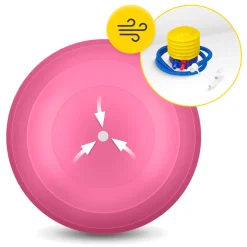 4FIZJO Piłka gimnastyczna PEANUT AIR BALL różowa Online