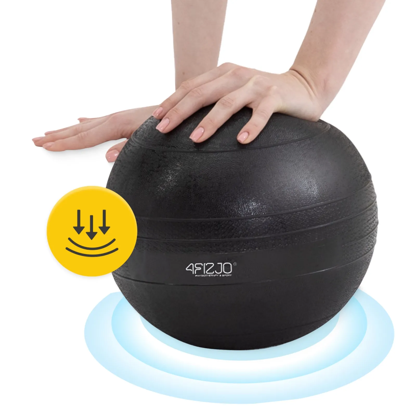 4FIZJO Piłka lekarska do ćwiczeń Slam Ball 10 kg