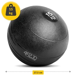 4FIZJO Piłka lekarska do ćwiczeń Slam Ball 15 kg Sale