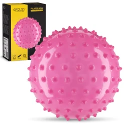 4FIZJO Piłka rehabilitacyjna z kolcami 20 cm różowa Discount