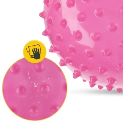 4FIZJO Piłka rehabilitacyjna z kolcami 20 cm różowa Discount