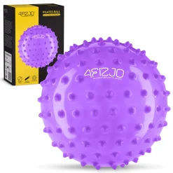 4FIZJO Piłka rehabilitacyjna z kolcami 20 cm fioletowa Clearance