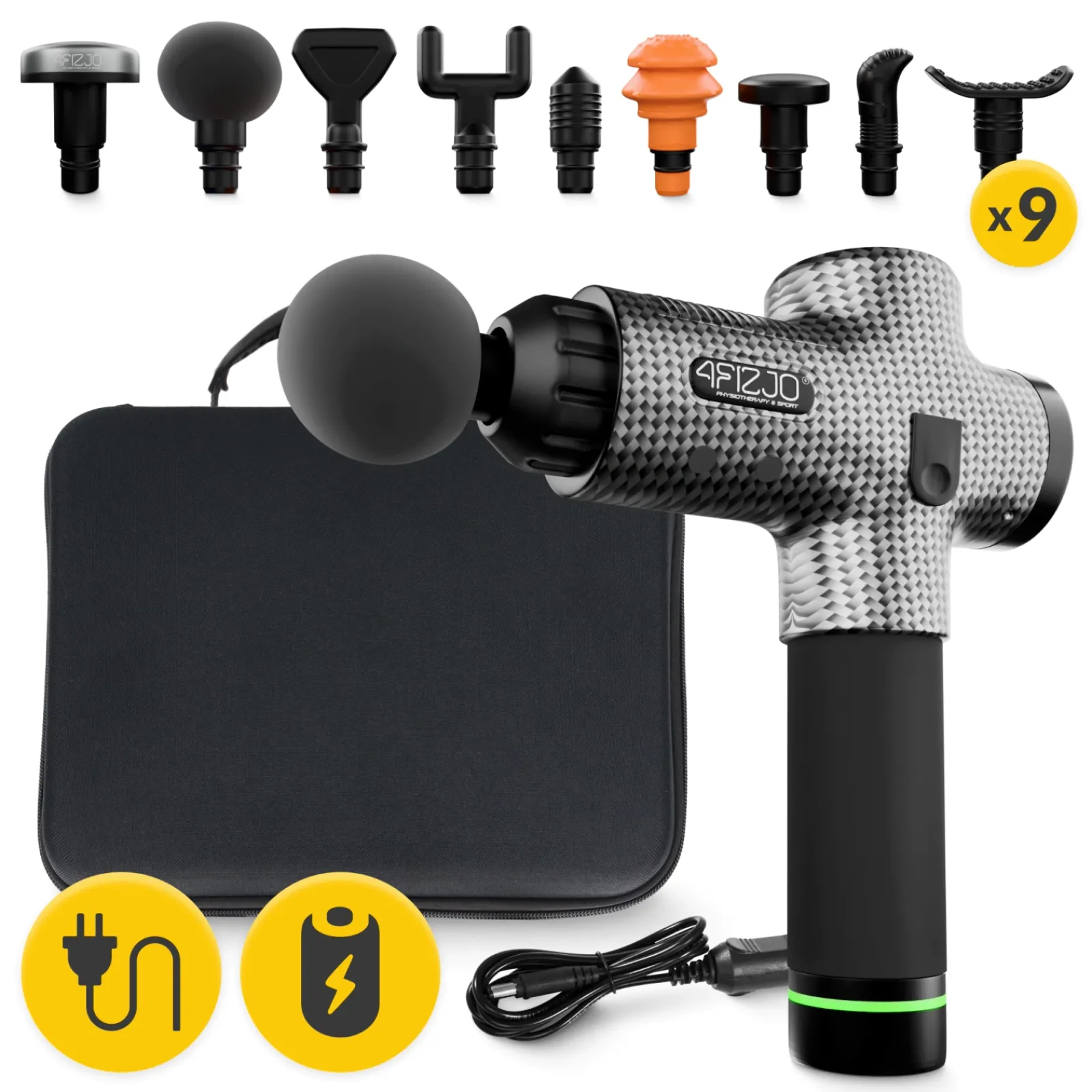 4FIZJO Pistolet do masażu MASSAGE GUN ULTRA Best