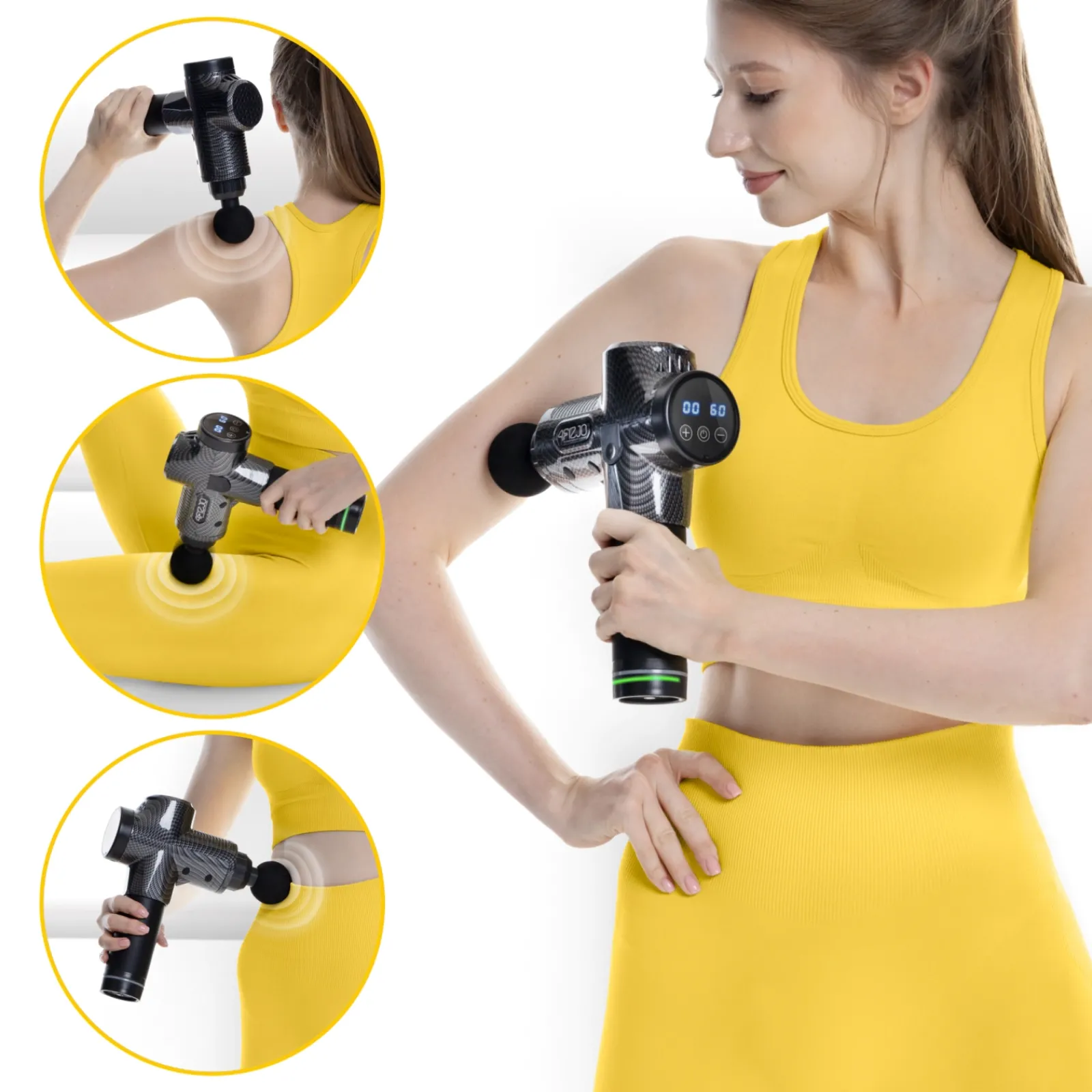 4FIZJO Pistolet do masażu MASSAGE GUN ULTRA COOL EDITION