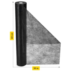 4FIZJO Podkład medyczny w rolce MED 60 cm x 50 m Czarny Discount