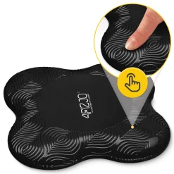 4FIZJO Podkładki pod kolana do jogi czarne Hot