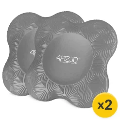 4FIZJO Podkładki pod kolana do jogi szare Discount