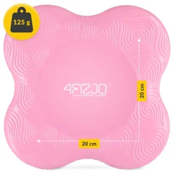 4FIZJO Podkładki pod kolana do jogi różowe Hot