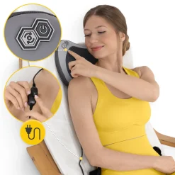 4FIZJO Poduszka masująca SHIATSU PRO+ szara Sale