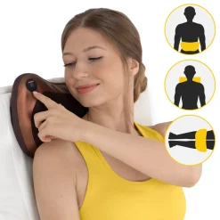 4FIZJO Poduszka masująca SHIATSU PRO+ brązowa Discount