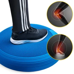 4FIZJO Poduszka sensomotoryczna MED+ 60 cm niebieska Niebieski Outlet