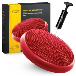 4FIZJO Poduszka sensomotoryczna PRO+ 33cm czerwona Outlet