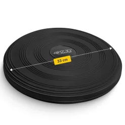 4FIZJO Poduszka sensomotoryczna MED+ 33 cm czarna Czarny Best