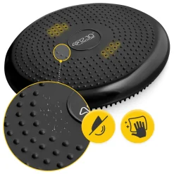 4FIZJO Poduszka sensomotoryczna PRO+ 33cm czarna Hot