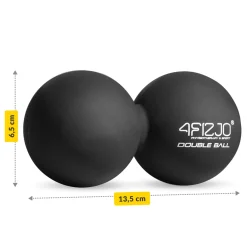 4FIZJO Podwójna piłka do masażu DOUBLE BALL czarna Online