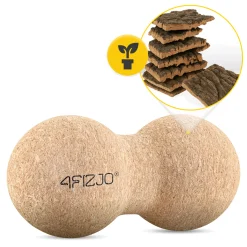 4FIZJO Podwójna piłka do masażu korkowa 13,5 cm Outlet