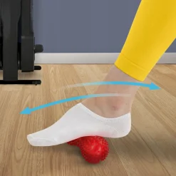 4FIZJO Podwójna piłka sensoryczna do masażu czerwona