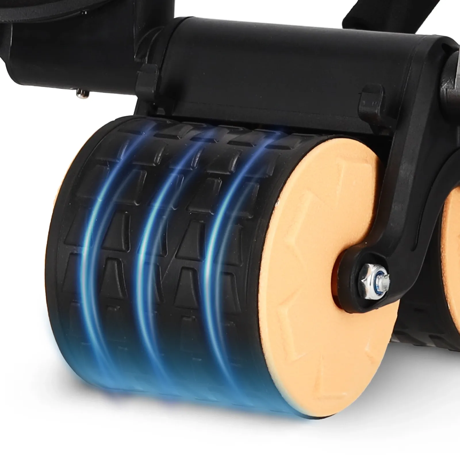 4FIZJO Podwójne koło do ćwiczeń mięśni brzucha AB Wheel Ultra Discount