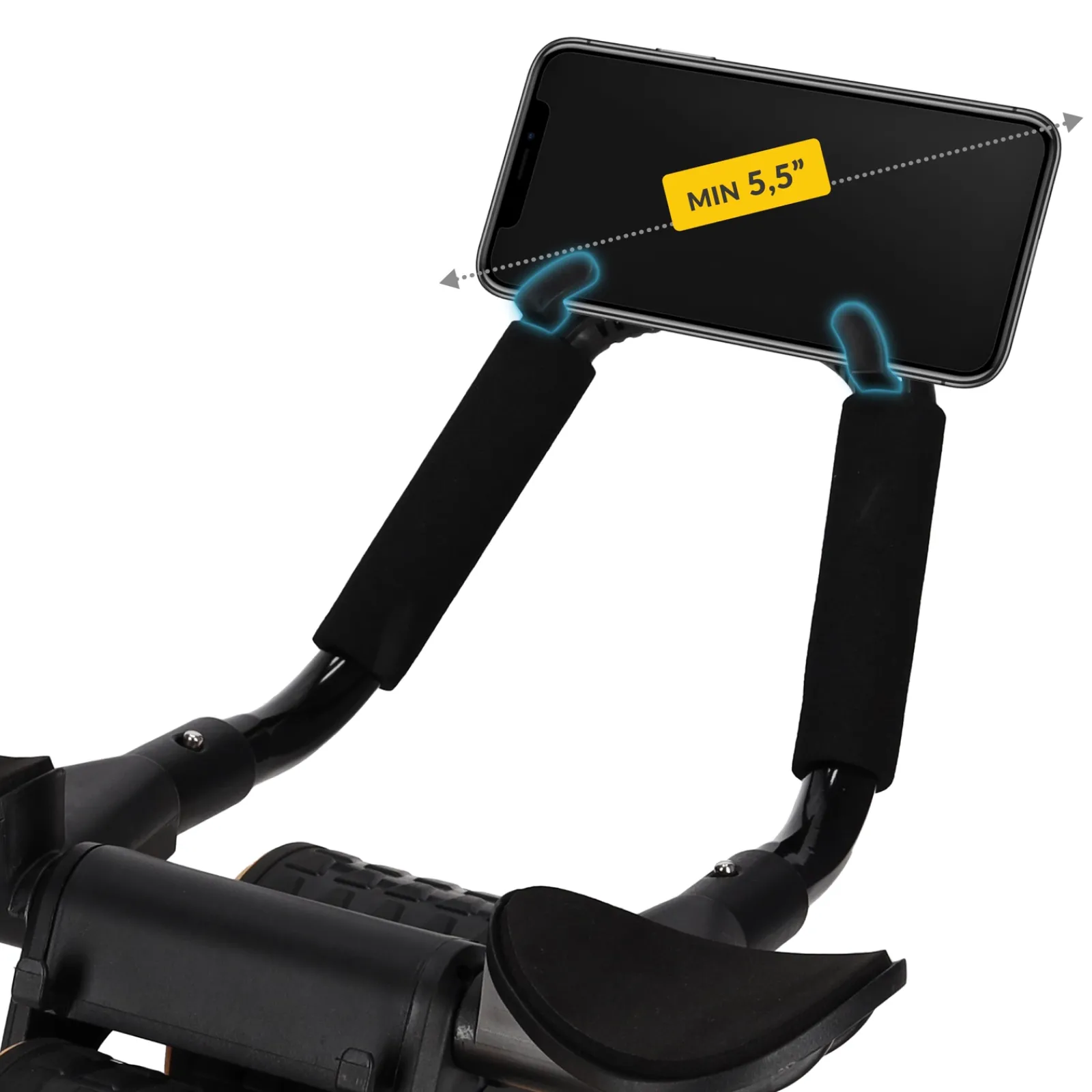 4FIZJO Podwójne koło do ćwiczeń mięśni brzucha AB Wheel Ultra Discount
