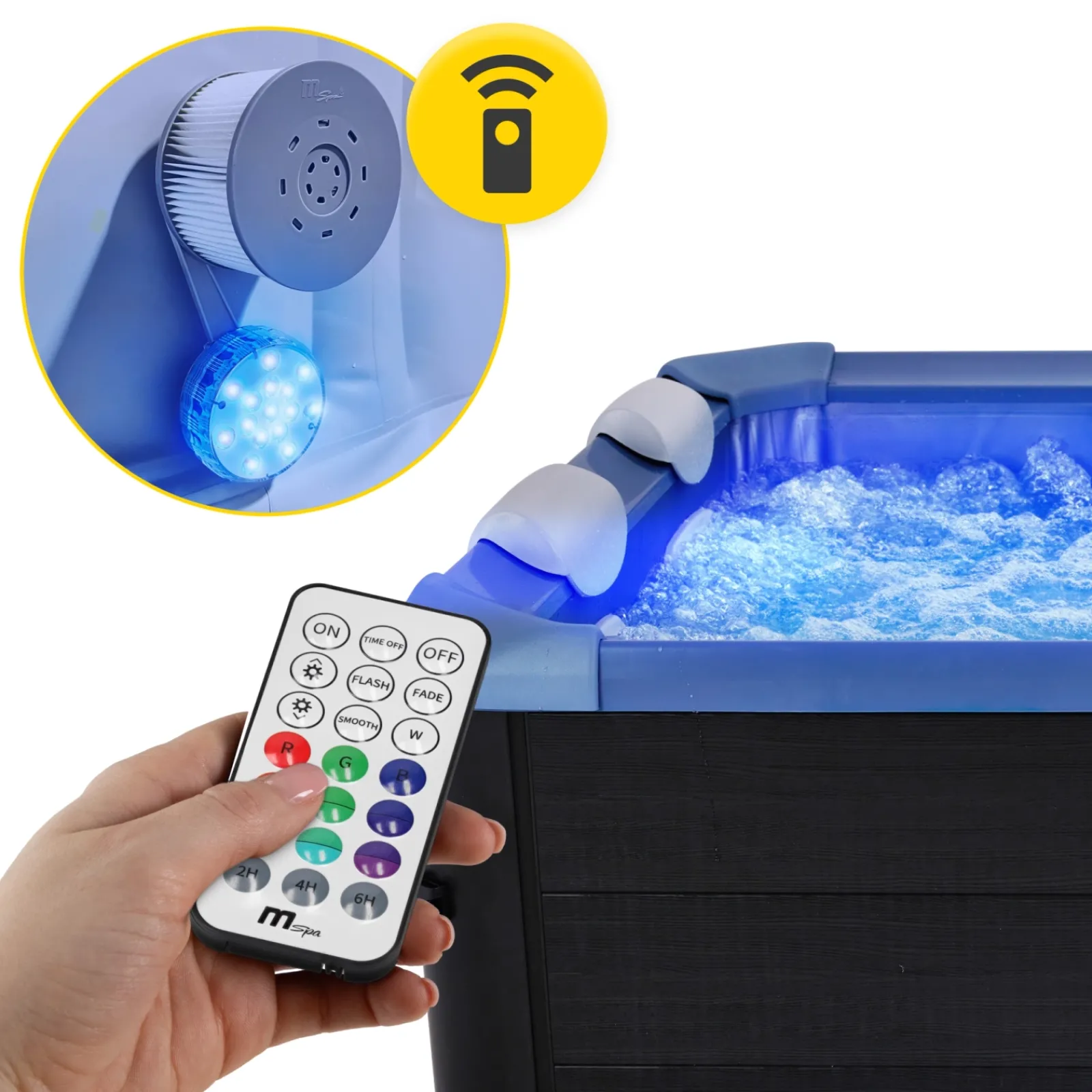 4FIZJO Podwodna lampka LED MSpa Outlet