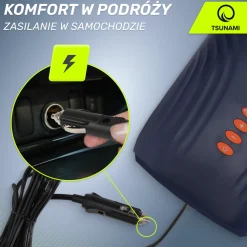 4FIZJO Pompka elektryczna do deski SUP TSUNAMI samochodowa New