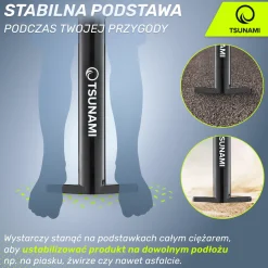 4FIZJO Pompka ręczna wysokociśnieniowa do deski SUP TSUNAMI Hot