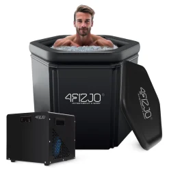 4FIZJO Przenośna wanna do morsowania i regeneracji PRO z systemem chłodzenia Discount