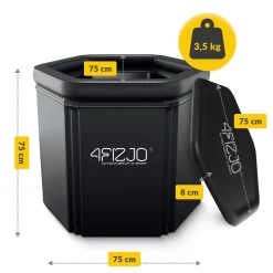 4FIZJO Przenośna wanna do morsowania i regeneracji PRO z systemem chłodzenia Discount