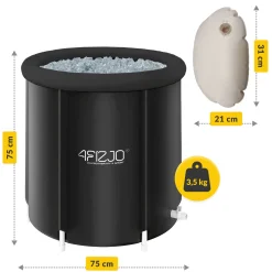 4FIZJO Przenośna wanna do morsowania i regeneracji Discount