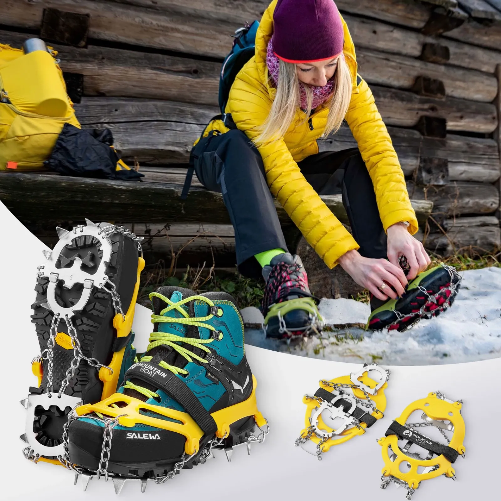 4FIZJO Raczki na buty turystyczne PREMIUM (35-36) S Discount