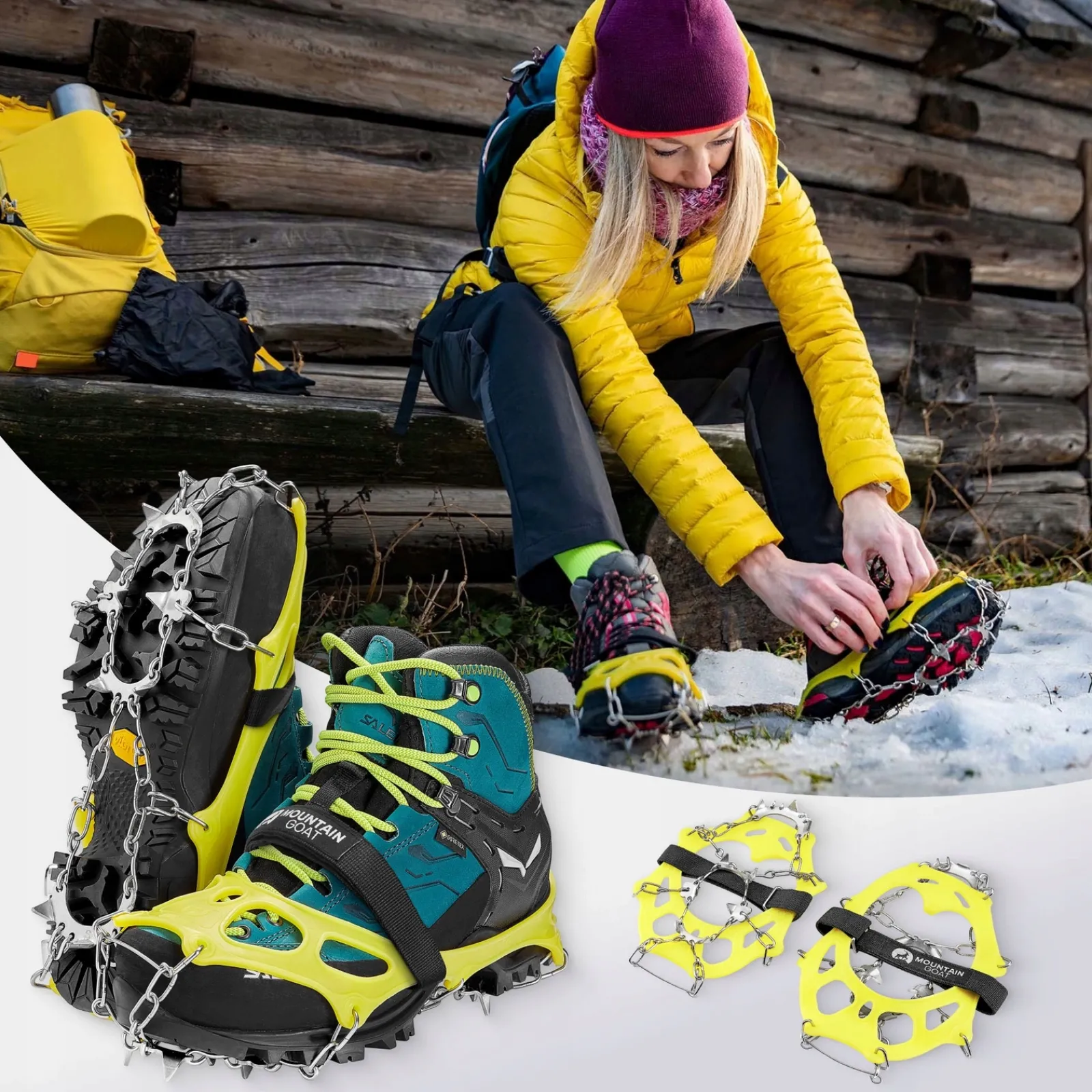 4FIZJO Raczki na buty turystyczne STANDARD (35-36) S Clearance