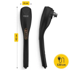 4FIZJO Ręczny masażer wibracyjny do ciała czarny Hot