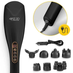 4FIZJO Ręczny masażer wibracyjny do ciała czarny Hot