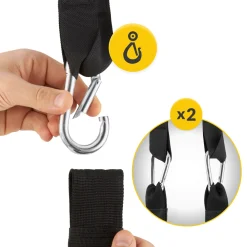 4FIZJO Rękawy do treningu mięśni brzucha AB Sling Straps New