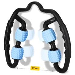 4FIZJO Roller do masażu ciała z wypustkami niebieski Clearance