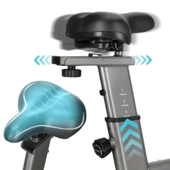 4FIZJO Rower spinningowy mechaniczny RACING szary Online