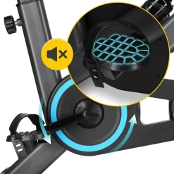 4FIZJO Rower spinningowy mechaniczny ULTRA szary Sale