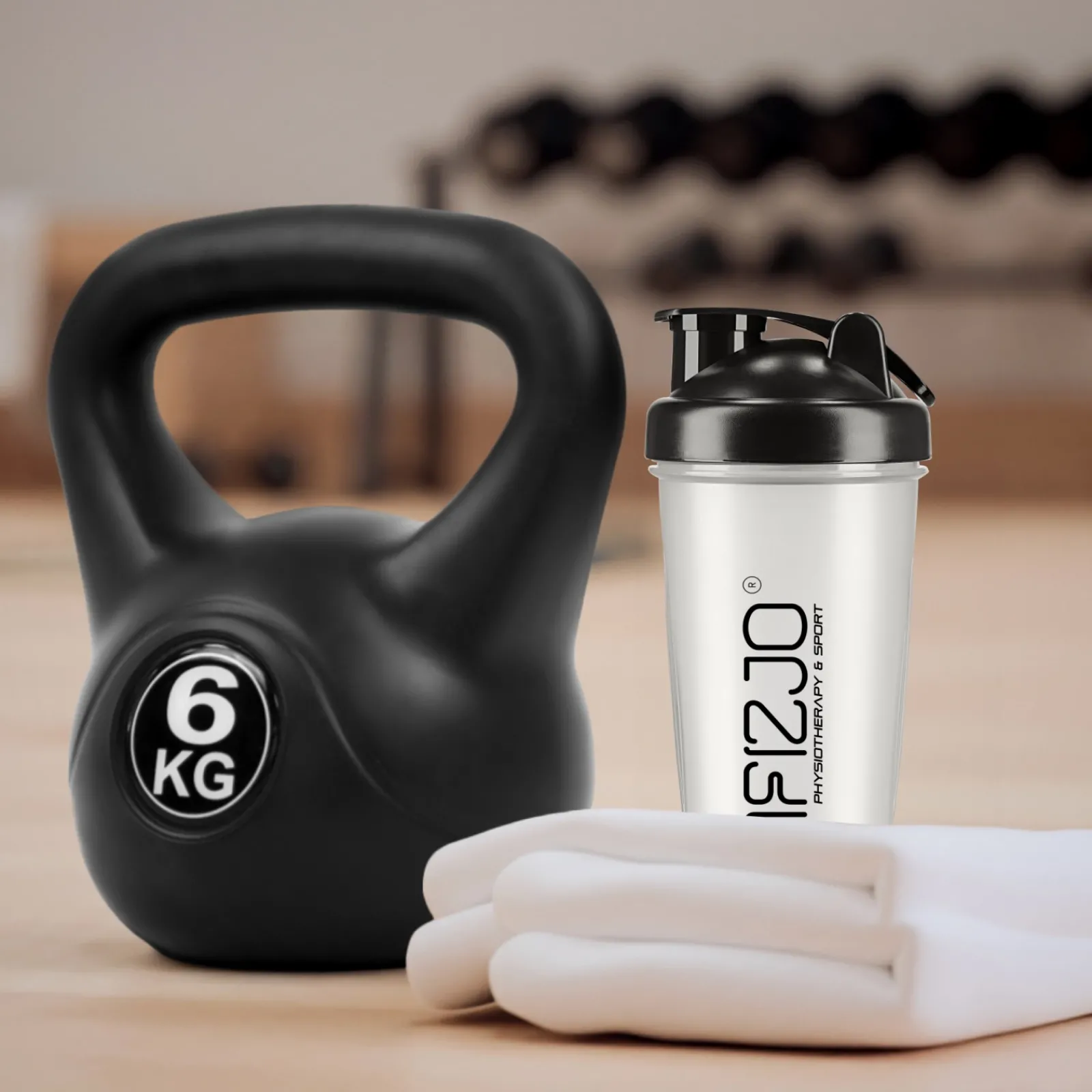 4FIZJO Shaker sportowy PRO do odżywek z siateczką 650 ml Discount
