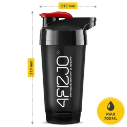 4FIZJO Shaker sportowy ULTRA do odżywek 700 ml Hot