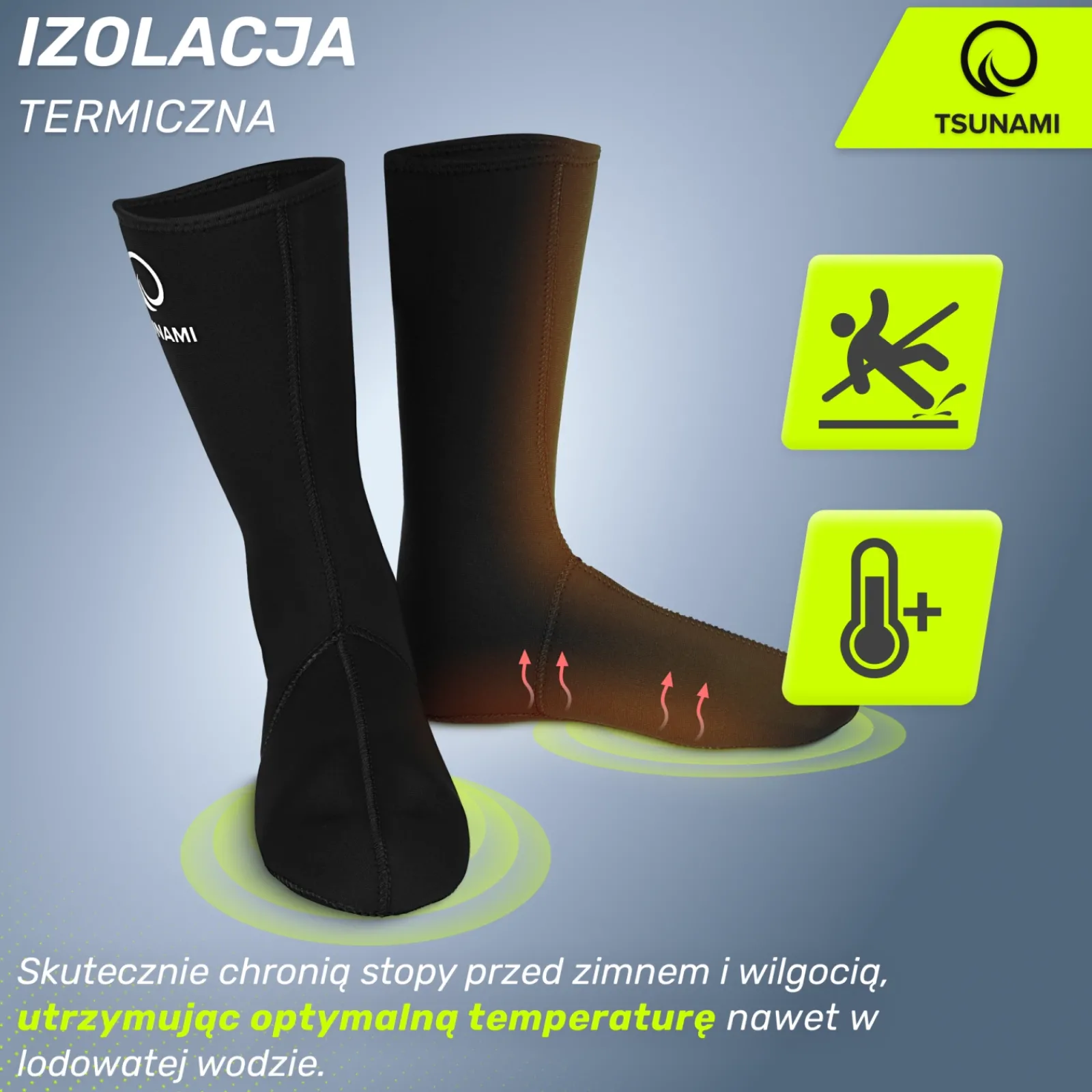 4FIZJO Skarpety neoprenowe do morsowania 42/43 Hot